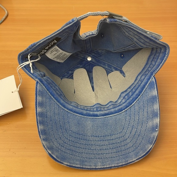⭐️Acne Crystal Denim Baseball Cap - Picture 6 of 6